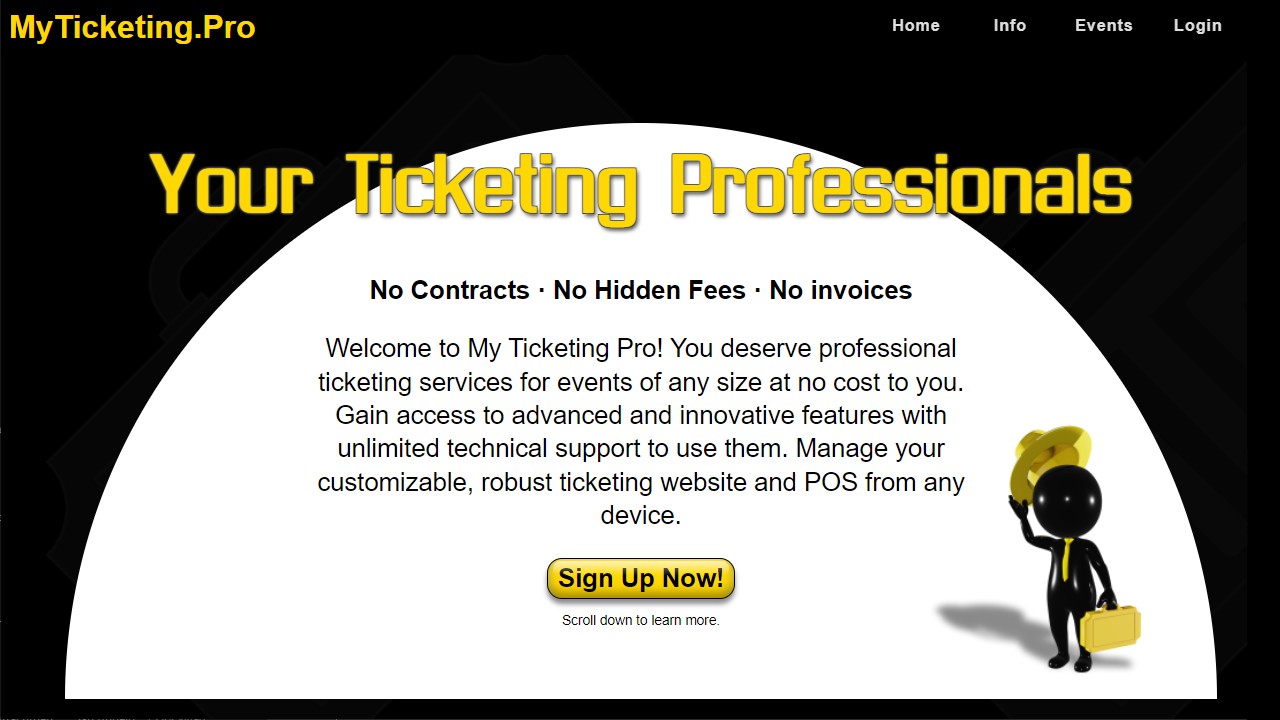 MyTicketing.Pro - Event Ticketing